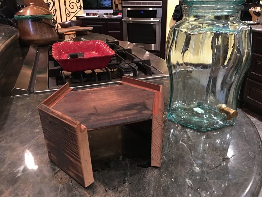 The finished bookshelf