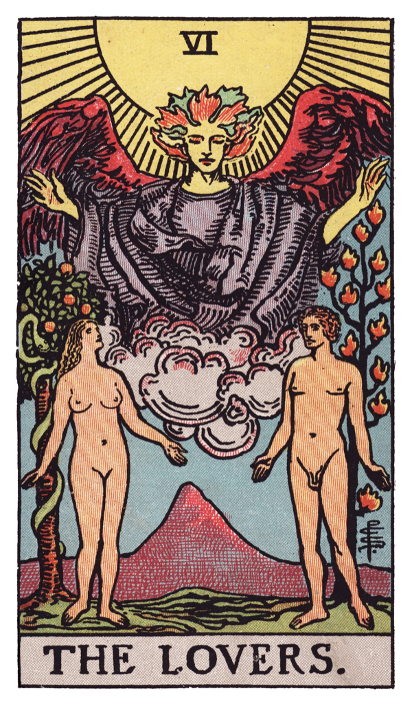 The Lovers - Pamela Colman Smith