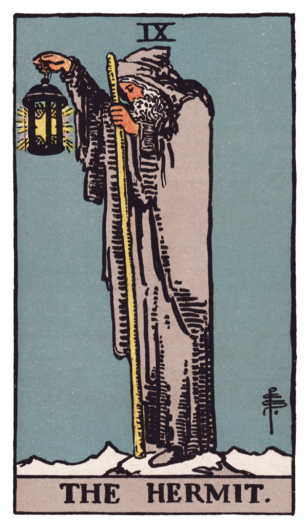 The Hermit - Pamela Colman Smith