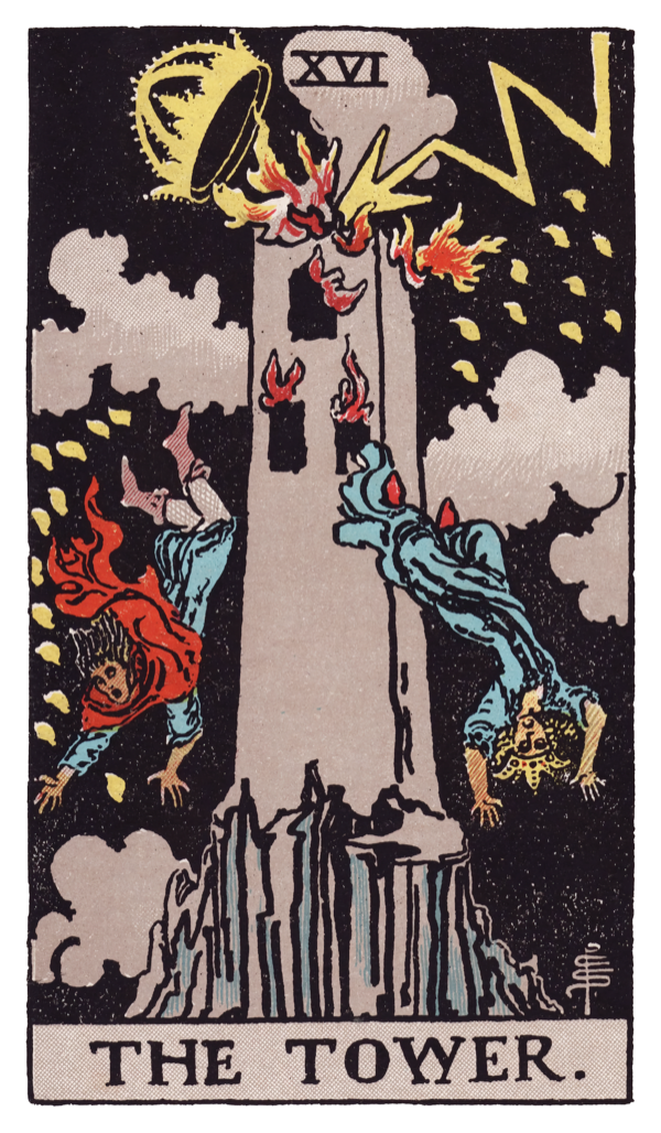 The Tower - Pamela Colman Smith