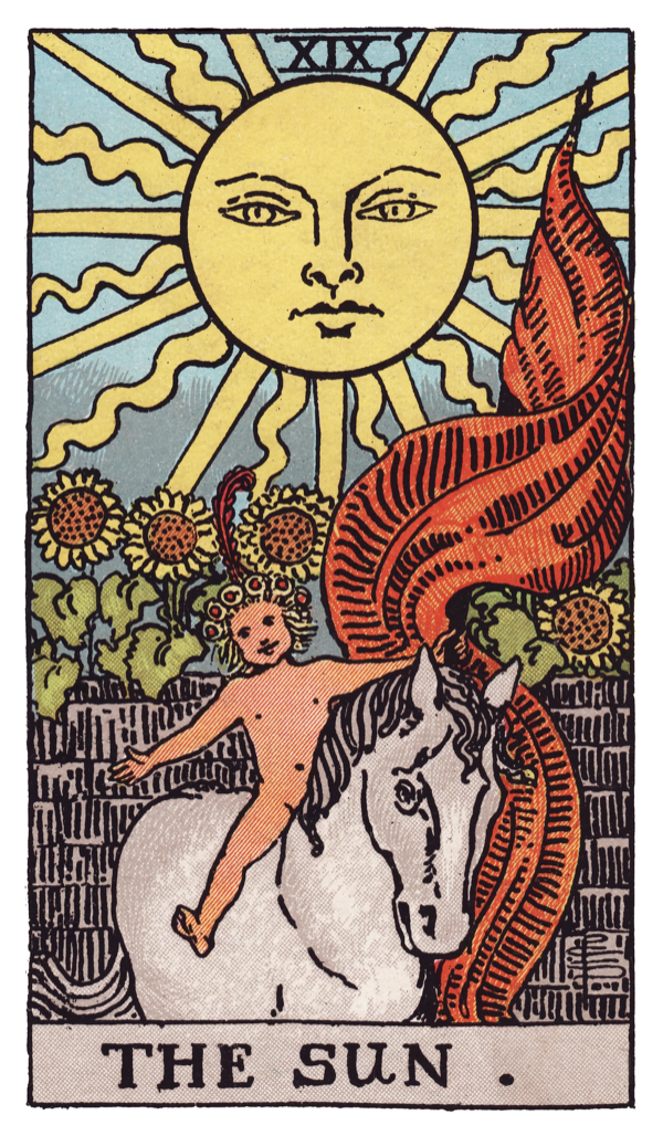 The Sun - Pamela Colman Smith